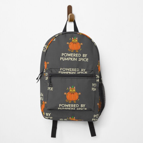 Item preview, Powered by Pumpkin Spice with vintage cat! designed and sold by hardscuffle.