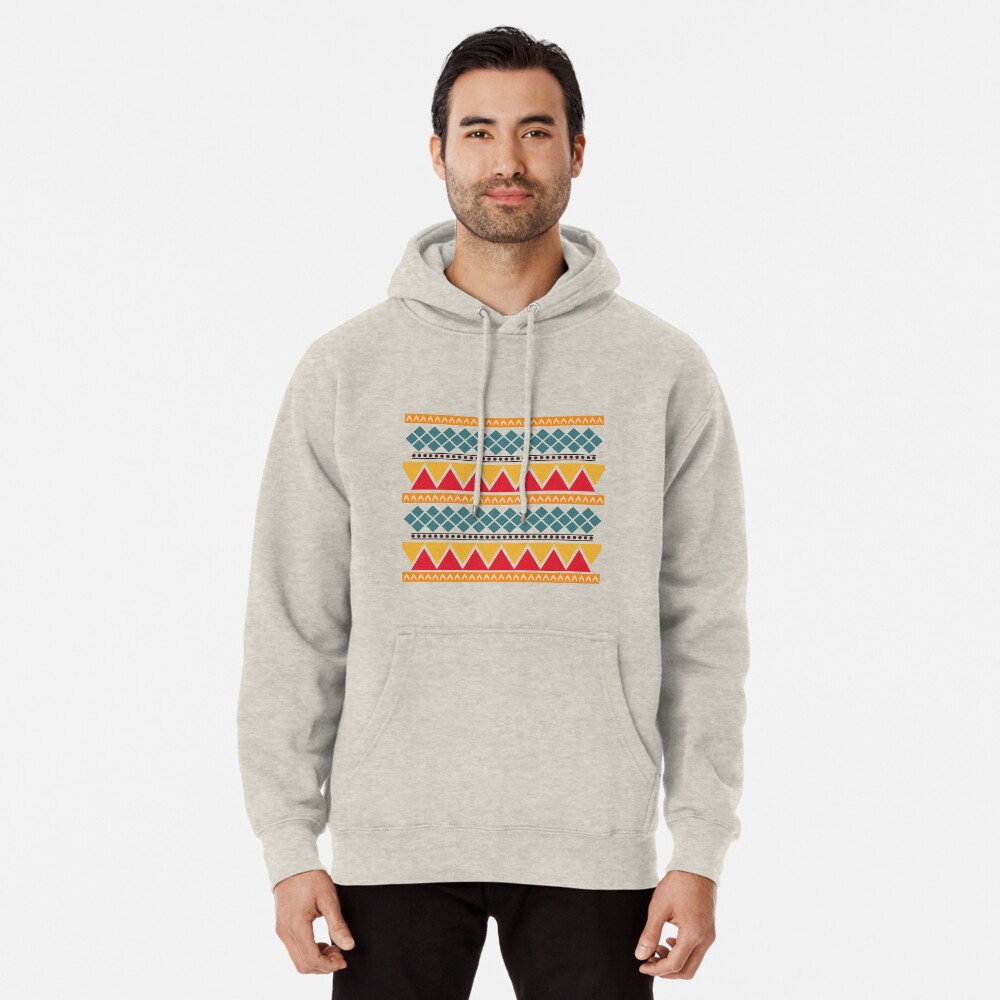 aztec pullover hoodie