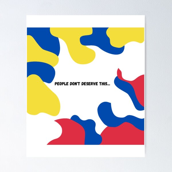 Item preview, People don't deserve the war, no to war in Ukraine designed and sold by HannahNelson1.