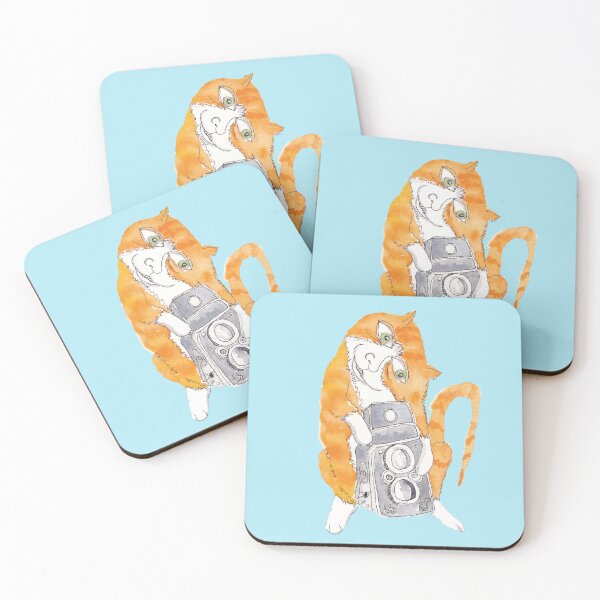 Item preview, cat with a camera designed and sold by audreypizza.