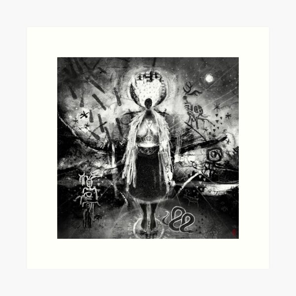 Cwén (Lady Sovereign) Art Print
