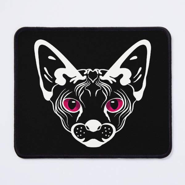 Item preview, Sphinx cat red eyes designed and sold by nickardi.