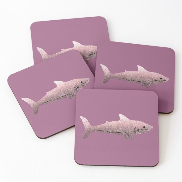 Item preview, Pink Shark Smiling designed and sold by animalsforfun.