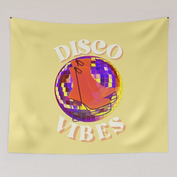 Item preview, Disco Vibes For Retro Disco lovers And 70s Groovy As A Retro Disco designed and sold by Funwithmusic.