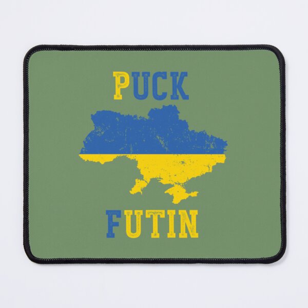Item preview, We Stand By Urkraine Peace Puck Futin No war designed and sold by HannahNelson1.