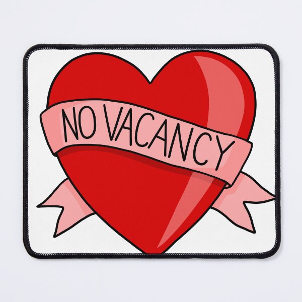 Item preview, heart has no vacancy designed and sold by SarahBethM601.