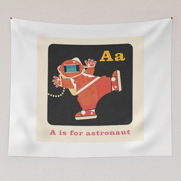 Item preview, A is for astronaut designed and sold by daviz.