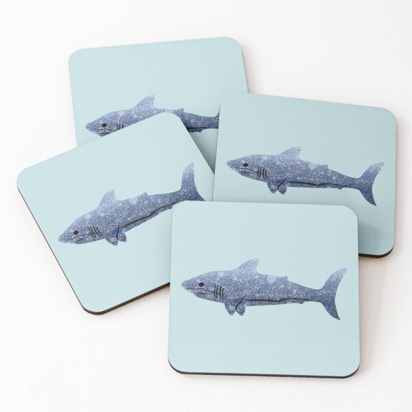 Item preview, Smiling Blue Shark designed and sold by animalsforfun.