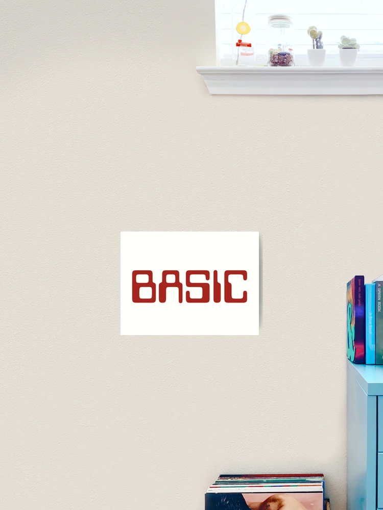 Thumbnail 2 of 3, Art Print, Basic Programming Language designed and sold by microbmen.