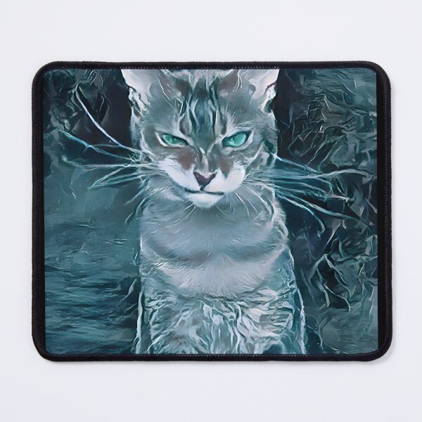 Item preview, Smirking cat painting designed and sold by ThatBanana.