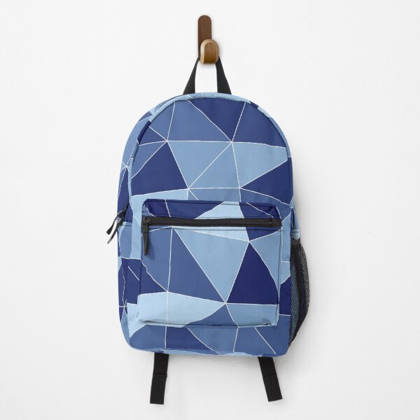 Item preview, Shades of Blue Geometric Pattern designed and sold by Elijah T.