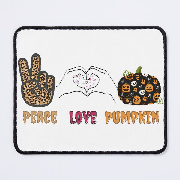 Item preview, Peace,  love,  pumpkin saying designed and sold by T-ShirtIn85.