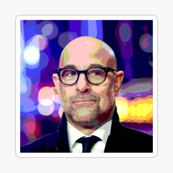 Stanley Tucci Kombucha STICKER - Vinyl Decal Sticker - Stanley