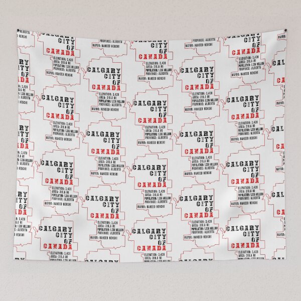 Item preview, Calgary map city of Canada designed and sold by CodyTode.