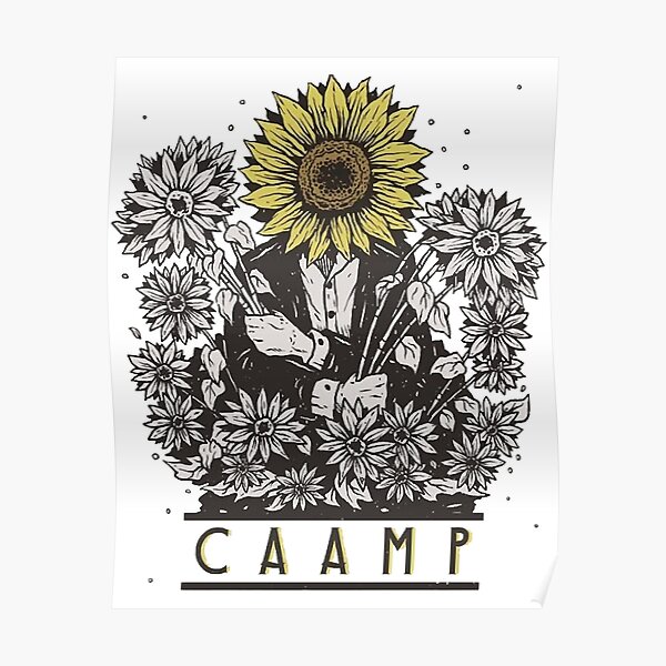 Caamp Sunflower Poster