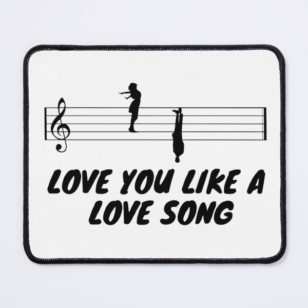 Item preview, love you like a love song  designed and sold by MYWMC.