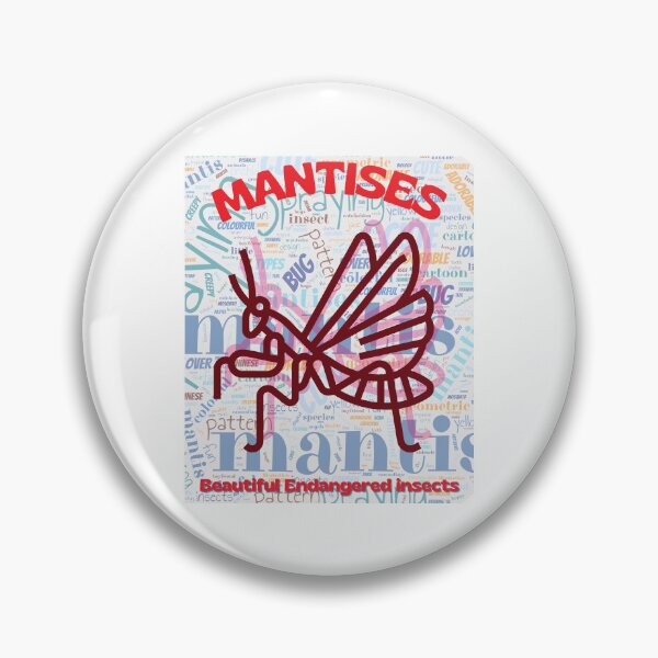 Item preview,  Endangered Praying Mantises designed and sold by yassooarts.