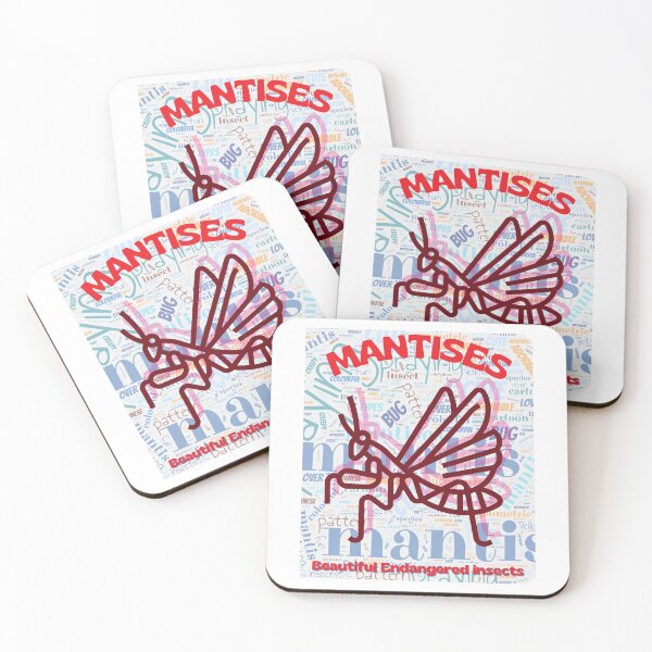 Item preview,  Endangered Praying Mantises designed and sold by yassooarts.