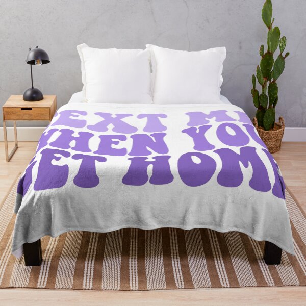Item preview, text me when you get home (purple) designed and sold by juliajohnsonx.