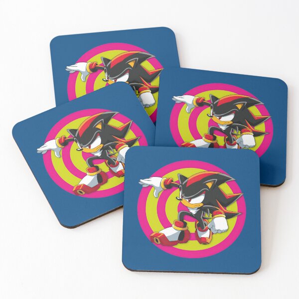 Item preview, Shadow The Hedgehog circle pink   designed and sold by LauraAquino.