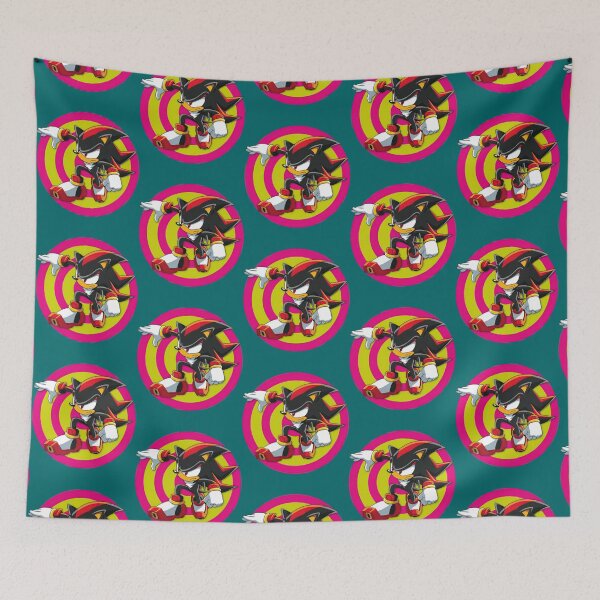 Item preview, Shadow The Hedgehog circle pink   designed and sold by LauraAquino.