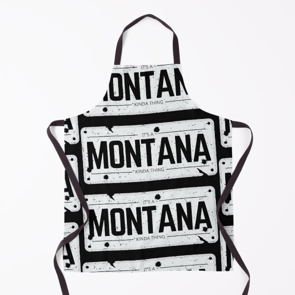 Item preview, Its a MONTANA kinda thing number plate distressed designed and sold by 133DandC.