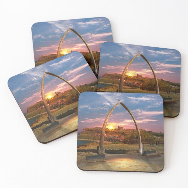 Item preview, Whitby Whale Bone Arch Sunrise designed and sold by Alisonchambers2.