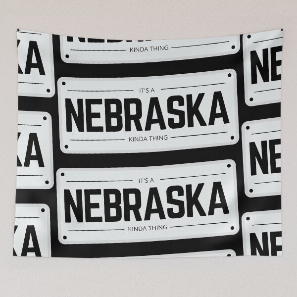 Item preview, Its a NABRASKA kinda thing number plate  designed and sold by 133DandC.