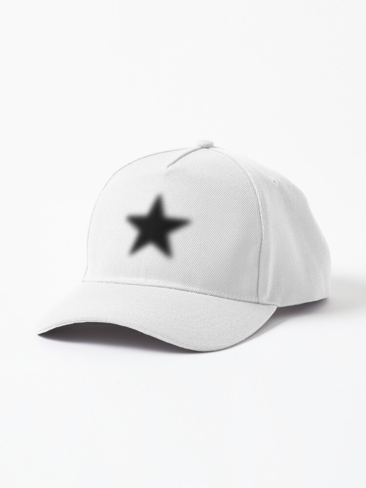 Black Blurry Star Cap for Sale by SikiDesigns | Redbubble