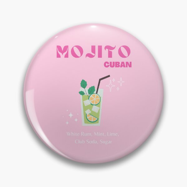 Item preview, Mojito, Cocktail, Drinks, Cocktail Art, Pink Cocktail, Preppy, Pink designed and sold by Magic Love Art Print.