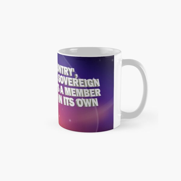 "And By Country..." - Pointless Mug Classic Mug