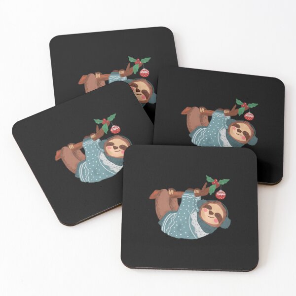 Item preview, Christmas Sloth designed and sold by PotluckPrints.