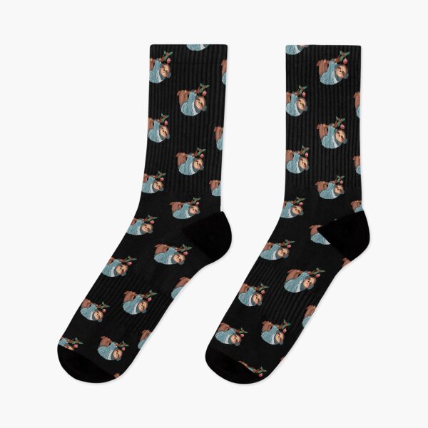 Item preview, Christmas Sloth designed and sold by PotluckPrints.