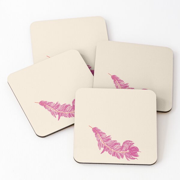 Item preview, Ostrich Feather Lush Pink Print designed and sold by TheKewtestEVER.