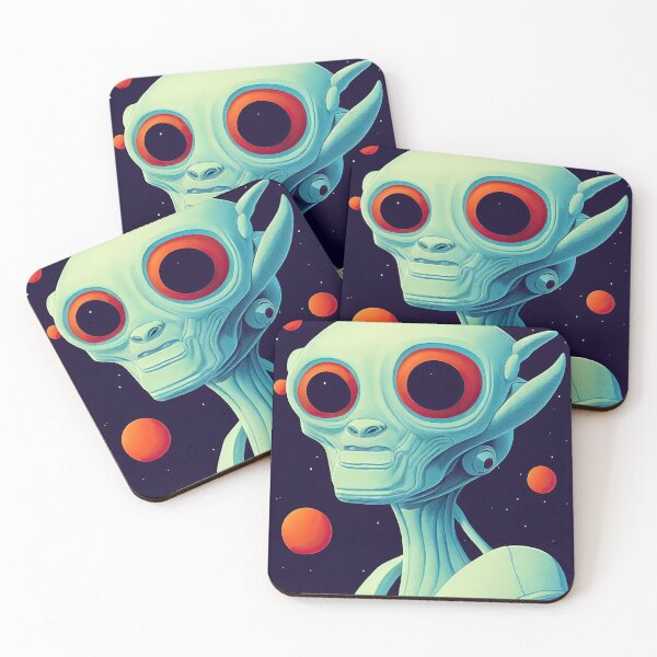 Item preview, Friendly looking alien designed and sold by mrlongfield.