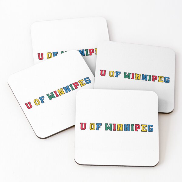 Item preview, U of Winnipeg Red, Green, Blue and Yellow Blocks designed and sold by CodyTode.