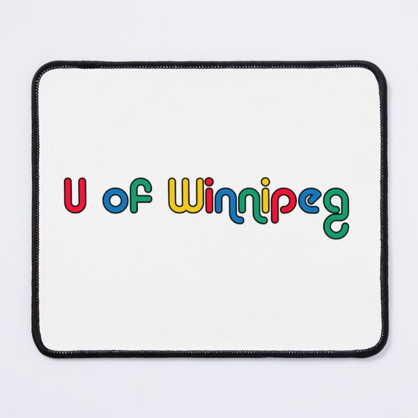 Item preview, U of Winnipeg Red, Green, Blue and Yellow Round designed and sold by CodyTode.