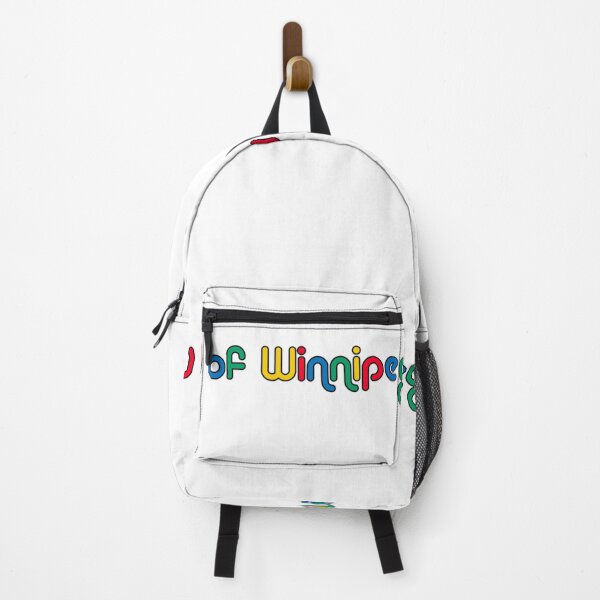 Item preview, U of Winnipeg Red, Green, Blue and Yellow Round designed and sold by CodyTode.