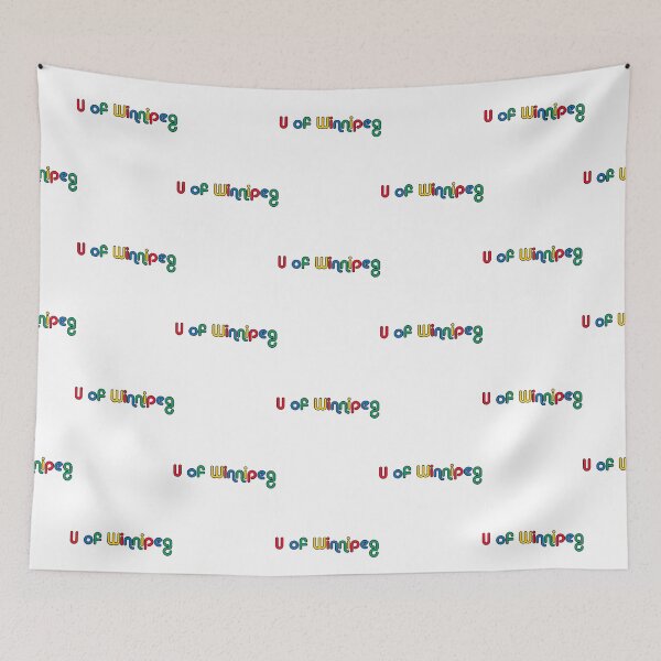 Item preview, U of Winnipeg Red, Green, Blue and Yellow Round designed and sold by CodyTode.