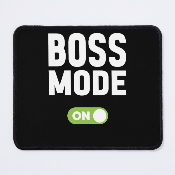 Item preview, Boss Mode On designed and sold by freshLayer.
