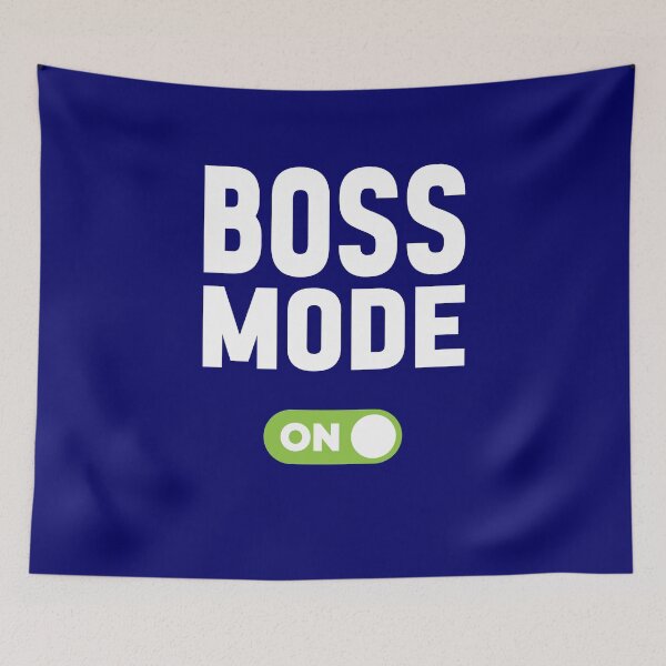 Item preview, Boss Mode On designed and sold by freshLayer.
