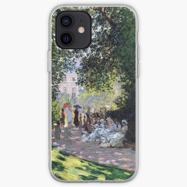 Claude Monet The Parc Monceau iPhone Soft Case