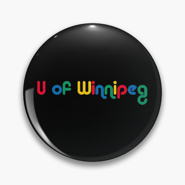 Item preview, U of Winnipeg Red, Green, Blue and Yellow Round   designed and sold by CodyTode.