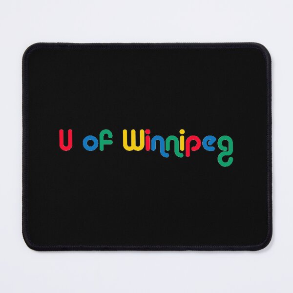 Item preview, U of Winnipeg Red, Green, Blue and Yellow Round designed and sold by CodyTode.