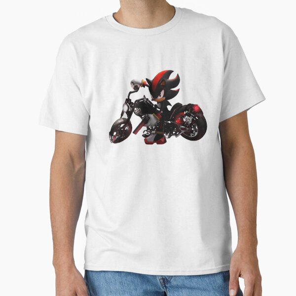 Aperçu de l'œuvre Shadow The Hedgehog Fan Art Merch moto créée et vendue par LauraAquino.