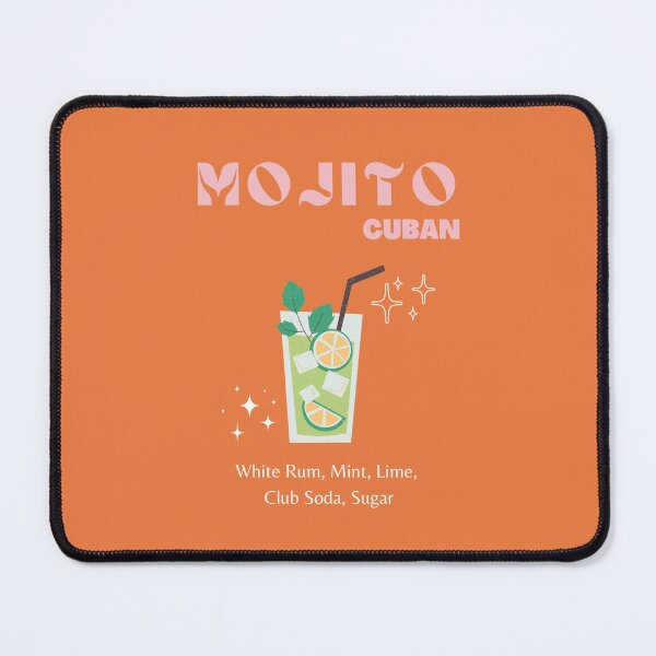 Item preview, Mojito, Cocktail, Drinks, Cocktail Art, Colorful Cocktail, Preppy, Orange designed and sold by Magic Love Art Print.