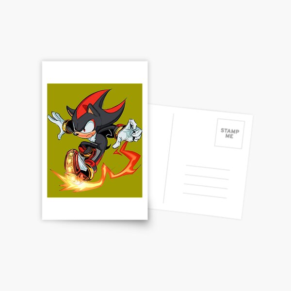 Shadow The Hedgehog  Postcard for Sale by AlbertAmways