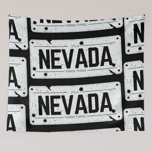 Item preview, Its a NAVADA kinda thing number plate distressed designed and sold by 133DandC.