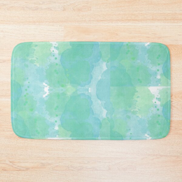Item preview, Bluegreen Watercolor Splotches designed and sold by AuroraSkylily.