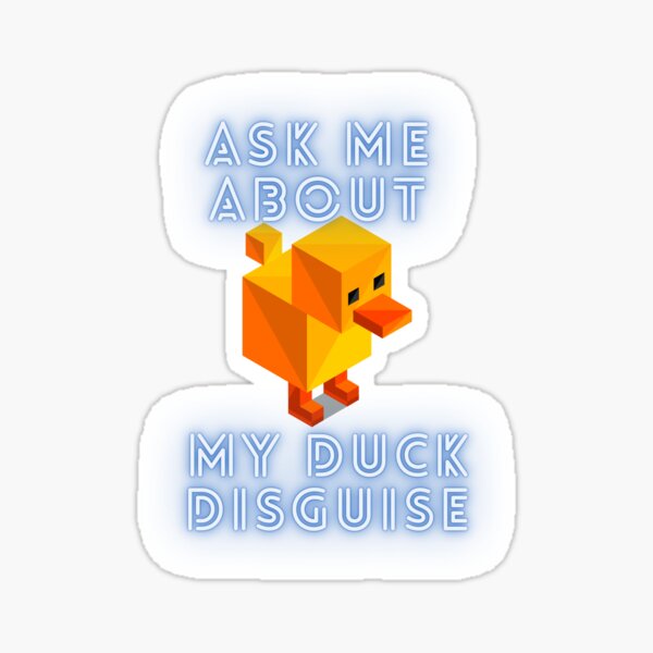 Artikel-Vorschau von Ask Me About My Duck Disguise Lustiges Quacksalber-Kostüm, designt und verkauft von byrne-ma.